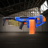 ZURU XSHOT Insanity - Marteau à impulsions motorisé, Blaster à fléchettes Vente au détail