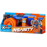 ZURU XSHOT Insanity - Marteau à impulsions motorisé, Blaster à fléchettes Vente au détail