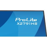 iiyama ProLite X2791HS-B1 27" Moniteur Noir (Mat), 1x DisplayPort, 1x HDMI, 120 Hz, 68,6 cm (27"), 1920 x 1080 pixels, Full HD, LED, Noir