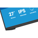 iiyama ProLite X2791HS-B1 27" Moniteur Noir (Mat), 1x DisplayPort, 1x HDMI, 120 Hz, 68,6 cm (27"), 1920 x 1080 pixels, Full HD, LED, Noir