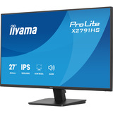 iiyama ProLite X2791HS-B1 27" Moniteur Noir (Mat), 1x DisplayPort, 1x HDMI, 120 Hz, 68,6 cm (27"), 1920 x 1080 pixels, Full HD, LED, Noir