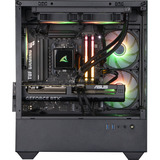 ALTERNATE PC de jeu Window Edition • RTX 5070 • AMD Ryzen™ 5 9600X • 32 Go RAM, PC gaming Noir/transparent