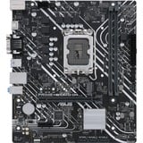 ASUS PRIME H610M-D D4 carte mère socket 1700 RAID, Gb-LAN, Sound, µATX