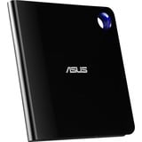 ASUS SBW-06D5H-U, Graveur Blu-ray externe Noir/Argent