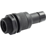 Alphacool Raccord rapide ES G1/4 IG PushIn mâle, Connecteur Noir