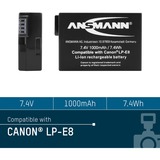 Ansmann A-Can LP-E8, Batterie appareil photo 
