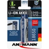 Ansmann Batterie Li-Ion 3.400 mAh, avec prise de charge Micro-USB 