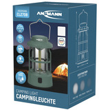 Ansmann Lampe de camping CL270B à piles, Lumière LED Vert