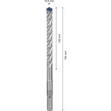 Bosch Expert Foret SDS plus-7X, Perceuse Marteau perforateur, Hammer drill bit, 1 cm, 165 mm, Béton, pierre, 10 cm