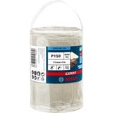 Bosch Expert Rouleau d'abrasif réticulé M480, Feuille abrasive Rouleau abrasif, Grain fin, P150, Travail de finition, Décapant, Bois, Beige