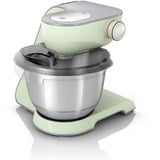 Bosch MUM58MG60 robot de cuisine 1000 W 3,9 L Vert Menthe/Argent, 3,9 L, Vert, Boutons, 0,8 L, CE, EAC-Eurasian, Ukraine, VDE, Acier inoxydable