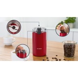 Bosch TSM6A014R appareil à moudre le café 180 W Rouge, Moulin à café Rouge, Moulin à café, 75 g, Rouge, 180 W, 220 - 240 V, 50 - 60 Hz