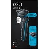 Braun Series 5 51-M1000s, Rasoir Noir/Turquoise