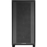 Chieftec Midi Tower GS-03B-BLK-OP, Schwarz Noir, boîtier pc Noir | 2x USB-A | 1x USB-C | Verre Trempé