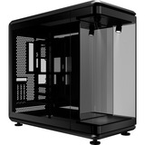 Cooler Master MasterFrame 360 Panorama boîtier bench/show Noir | 2x USB-A | 1x USB-C | RGB | Verre Trempé