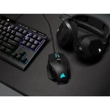 Corsair M65 RGB ULTRA souris Droitier USB Type-A Optique 26000 DPI, Souris gaming Noir, Droitier, Optique, USB Type-A, 26000 DPI, 1 ms, Noir