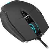 Corsair M65 RGB ULTRA souris Droitier USB Type-A Optique 26000 DPI, Souris gaming Noir, Droitier, Optique, USB Type-A, 26000 DPI, 1 ms, Noir