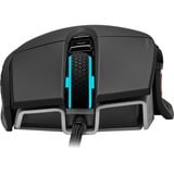 Corsair M65 RGB ULTRA souris Droitier USB Type-A Optique 26000 DPI, Souris gaming Noir, Droitier, Optique, USB Type-A, 26000 DPI, 1 ms, Noir