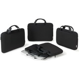 DICOTA D31789 sacoche d'ordinateurs portables 33,8 cm (13.3") Housse Noir, Sac PC portable Noir, Housse, 33,8 cm (13.3"), 0,18 g