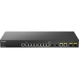 D-Link DXS-1210-10TS Géré L2/L3 10G Ethernet (100/1000/10000) 1U Noir, Argent, Switch Géré, L2/L3, 10G Ethernet (100/1000/10000), Grille de montage, 1U