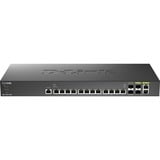 D-Link DXS-1210-10TS Géré L2/L3 10G Ethernet (100/1000/10000) 1U Noir, Argent, Switch Géré, L2/L3, 10G Ethernet (100/1000/10000), Grille de montage, 1U