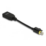 DeLOCK Adaptateur Mini DisplayPort 1.4 vers DisplayPort Noir