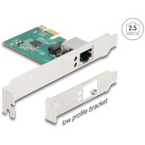 DeLOCK Carte PCI Express x1 1 x RJ45 2,5 Gigabit LAN RTL8125, Carte réseau 