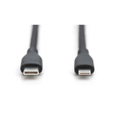 Digitus AK-600110-020-S, Câble Noir