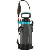 GARDENA EasyPump Pulvérisateur de jardin dorsal 5 L, Pompe et pulvérisateur Gris/Turquoise, Pulvérisateur de jardin dorsal, 5 L, Noir, Bleu, Orange, 3 bar, 1,5 m