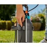 GARDENA EasyPump Pulvérisateur de jardin dorsal 5 L, Pompe et pulvérisateur Gris/Turquoise, Pulvérisateur de jardin dorsal, 5 L, Noir, Bleu, Orange, 3 bar, 1,5 m