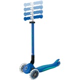 GLOBBER Primo Foldable Plus Lights, Trottinette Bleu foncé/Turquoise