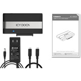 Icy Dock MB307U-1VB, Adaptateur Noir