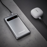 Intenso PD10000 Lithium Polymère (LiPo) 10000 mAh Anthracite, Powerbank Anthracite, 10000 mAh, Lithium Polymère (LiPo), Quick Charge 3.0, Anthracite