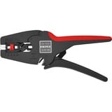 KNIPEX KNIPEX MultiStrip 10, Pince à dénuder Noir/Rouge, Pince à dénuder automatique