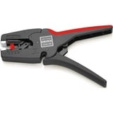 KNIPEX KNIPEX MultiStrip 10, Pince à dénuder Noir/Rouge, Pince à dénuder automatique