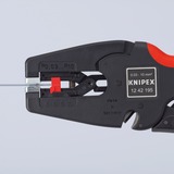 KNIPEX KNIPEX MultiStrip 10, Pince à dénuder Noir/Rouge, Pince à dénuder automatique
