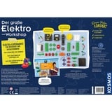 KOSMOS Elektro Coffrets de sciences pour enfant, Boîte d’expérience Kit électronique, Électricité, 10 an(s), Multicolore