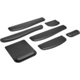 Kensington Repose-poignet ErgoSoft pour souris standard Noir, Gel, Polyuréthane thermoplastique (TPU), Noir, Taïwan, 25,4 mm, 200,7 mm, 221 mm