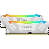 Kingston FURY 64 Go DDR5-6400 (2x 32 Go) mémoire vive Blanc, KF564C32RWAK2-64, XMP 3.0
