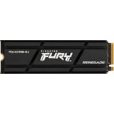 Kingston FURY Renegade Heatsink 1 To SSD Noir, SFYRSK/1000G, M.2 2280, PCIe 4.0 NVMe