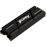 Kingston FURY Renegade Heatsink 1 To SSD Noir, SFYRSK/1000G, M.2 2280, PCIe 4.0 NVMe