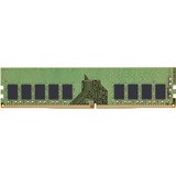 Kingston KSM32ES8/8MR module de mémoire 8 Go 1 x 8 Go DDR4 3200 MHz ECC, Mémoire vive Vert, 8 Go, 1 x 8 Go, DDR4, 3200 MHz, 288-pin DIMM