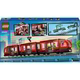 LEGO City - Le tramway et la station du centre-ville, Jouets de construction 60423