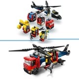 LEGO City - Remix d'hélicoptères, de camions de pompiers et de sous-marins, Jouets de construction 60462 | set de 3 véhicules modulaires