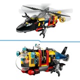 LEGO City - Remix d'hélicoptères, de camions de pompiers et de sous-marins, Jouets de construction 60462 | set de 3 véhicules modulaires