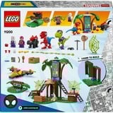 LEGO Marvel Spidey And His Amazing Friends - Spidey et Gobby se battent contre un raptor dans la maison de l'arbre, Jouets de construction 11200 - Spidey et ses incroyables amis