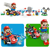 LEGO Super Mario - Mario Kart - LEGO Mario interactif et kart standard, Jouets de construction 72043