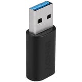 Lindy Adaptateur USB 3.2 Type A vers C Noir