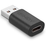 Lindy Adaptateur USB 3.2 Type A vers C Noir