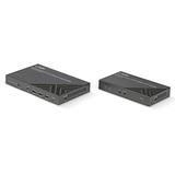 Lindy Extendeur KVM HDBaseT 3.0 HDMI 4K60 & Type C Cat.6A 70m, Extension HDMI Noir